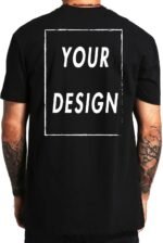 Custom T Shirt for Men Women Design Your Own Front Back Print Personalized T-Shirts - Image 4