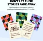 TALES 150 Life Story Interview Kit Cards, Conversation Cards for Families, Parents, Grandparents, Adults, Game Night, Road Trips, Dinner Table, Getting to Know You (New Edition) - Image 4