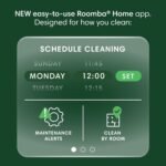 iRobot Roomba 104 2in1 Vacuum & Mop Robot - Self-Empties for 75 Days, Intense Power-Lifting Suction, Vacuums All Floors, Ideal for Pet Hair, LiDAR Smart Navigation Mapping, Mops Hard Floors - Image 10
