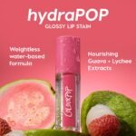 ColourPop HydraPop Glossy Lip Stain - 2-in-1 Hydrating Gloss-to-Tint Lip Color - Infused with Antioxidant-Rich Guava, Lychee & Squalane - Mantra (0.11 Fl Oz) - Image 7