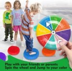 Stepping Stones for kids,8/12 PCS Durable Non-Slip Balance Stones Indoor Outdoor toys for toddlers develope Kids Balance and Coordination Skills - Image 6