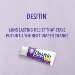 Desitin Maximum Strength Baby Diaper Rash Cream, 40% Zinc Oxide, Hypoallergenic No Added Parabens & Dyes, Protects & Relieves Baby’s Skin for Up to 12 Hours, Prevents Diaper Rash, 4.8 oz Tube - Image 3