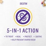 Desitin Maximum Strength Baby Diaper Rash Cream, 40% Zinc Oxide, Hypoallergenic No Added Parabens & Dyes, Protects & Relieves Baby’s Skin for Up to 12 Hours, Prevents Diaper Rash, 4.8 oz Tube - Image 6