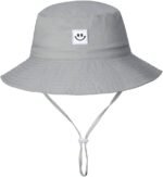 MaxNova Baby Sun Hat Smile Face UPF 50+ Toddler Bucket Hat for Boys Girls 0-7 Years - Image 3