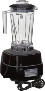 Kratos Commercial 3.5HP Blender, Touchpad Controls with Timer, Pulse Feature, 64 oz. Jar, 120V, 1800W, NEMA 5-15P Plug, Black Countertop Professional Blender (29B-007) - Image 4