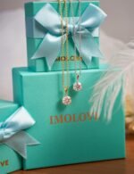 IMOLOVE Moissanite Solitaire Pendant Necklaces for Women Sterling Silver with 18K White Gold Plated 1-3 Carat D Color VVS1 Clarity Mossanite Jewelry for Women - Image 7