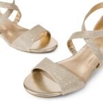 DREAM PAIRS Women's Low Wedge Sandals Ankle Strap Heel Sandal Open Toe Wide Dress Summer Shoes - Image 5