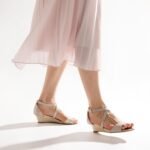 DREAM PAIRS Women's Low Wedge Sandals Ankle Strap Heel Sandal Open Toe Wide Dress Summer Shoes - Image 9