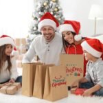 GSSUSA 10x5x13 100Pcs Brown Paper Bags with Handles, Bulk Shopping Grocery Paper Bags, Party Favor, Retail, Small Business, Packaging, Merchandise, Boutique, Wedding - Image 8