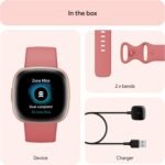 Fitbit Versa 4 Fitness Smartwatch with Daily Readiness, GPS, 24/7 Heart Rate, 40+ Exercise Modes, Sleep Tracking and more, Pink Sand/Copper Rose, One Size (S & L Bands Included) - Image 8