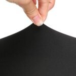 BTSKY Ergonomic Office Computer Game Chair Slipcovers Stretchy Polyester Covers for Reclining Racing Gaming Gaming Chair Black (No Chair) - Image 5