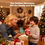 AYRELY® Christmas Alarm Clock Gift Set – 2 Silent Analog Clocks (Santa Hat & Christmas Tree), Ready-to-Gift Holiday Edition for Kids & Family, with Festive Gift Box - Image 4