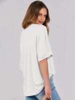 ANRABESS Womens Tops Oversized T Shirts Short Sleeve Crewneck Summer Casual Loose Basic Tee Shirt 2025 Trendy Fashion Clothes - Image 4