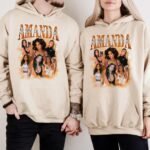 Mit & Mia Custom Bootleg Rap Tee Shirt for Boyfriend Girlfriend Custom Face Tshirt Vintage Graphic Shirt Gift Idea Birthday - Image 8