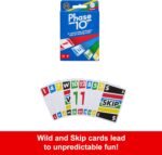 Mattel Games Phase 10 Card Game with Color Blind Accessible Deck in Storage & Travel Tin for Kids, Adults & Families (Amazon Exclusive) - Image 6