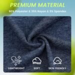 Gogokids Girls Shirts Long Sleeve Athletic Shirts Open Back Tops Active Sports Tshirts Yoga Workout Crop Tees 5-14 Years - Image 5