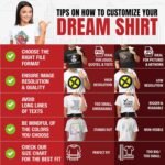 Add Your Own and Text Design Custom Personalized Adult T-Shirt Tee - Image 7