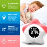 Stay-in-Bed Clock for Kids - Toddler Sleep Trainer, Night Light & Alarm - Image 4