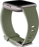 Fitbit Versa 2 Special Edition Health and Fitness Smartwatch with Heart Rate, Music, Alexa Built-In, Sleep and Swim Tracking, Smoke Woven/Mist Grey, One Size (S and L Bands Included) - Image 4