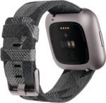 Fitbit Versa 2 Special Edition Health and Fitness Smartwatch with Heart Rate, Music, Alexa Built-In, Sleep and Swim Tracking, Smoke Woven/Mist Grey, One Size (S and L Bands Included) - Image 6