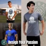 Custom Sport Performance T-Shirt, 100% Polyester, Moisture-Wicking, Personalized with Your Design, Printed in The USA - Image 3