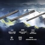 MSI Thin 15 15.6” 144Hz FHD Gaming Laptop: Intel Core i7-13620H, NVIDIA Geforce RTX 4050, 16GB DDR4, 512GB NVMe SSD, WiFi 6E, Win 11: Black B13VE-2678US - Image 8