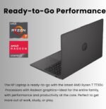 HP 255 G10 15.6" FHD Business Laptop, AMD Ryzen 7 7730U, 32GB RAM, 1TB PCIe SSD, Numeric Keypad, Webcam, Wi-Fi 6, HDMI, Windows 11 Pro, Black - Image 4