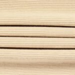 Roselux Women's Summer Scoop Neck Short Sleeve T-Shirts Ribbed Knit Slim Fitted Casual Basic Top - Image 3