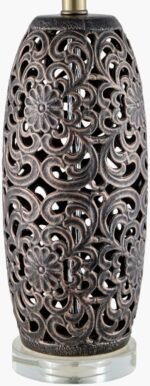 Mark&Day Table Lamps, Olga Traditional Bedside Table Lamp for Nightstand Bedroom, Living Room or Office (27" H x 14" W x 14" D) - Image 4