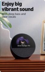 Amazon Echo Spot (newest model), Great for nightstands, offices and kitchens, Smart alarm clock with Alexa, Glacier White - Image 6