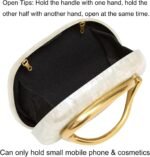 Women Trendy Chain Crossbody Shoulder Bag Handbag Acrylic Wedding Evening Bag Shell Formal Clutch Purse - Image 6
