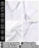 Custom Polo Shirt Design Your Own Text Logo Name Personalized Polo Shirts for Men Women Customize Golf Shirt Gifts Workwear - Image 5