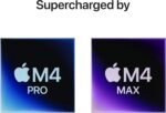 Apple 2024 MacBook Pro Laptop with M4 Pro, 14‑core CPU, 20‑core GPU: Built for Apple Intelligence, 16.2-inch Liquid Retina XDR Display, 24GB Unified Memory, 512GB SSD Storage; Space Black - Image 4
