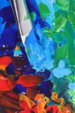 Mont Marte Acrylic Paint Set 24 Colours 36ml, Perfect for Canvas, Wood, Fabric, Leather, Cardboard, Paper, MDF and Crafts - Image 4