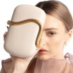 PU Leather Wedding Evening Bag Formal Clutch Purse for Women with Snake - Image 6