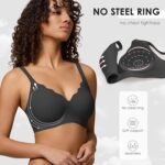 Wireless Seamless Jelly Bra for Women with Support - No Underwire Full Coverage Push Up Bras for Women - Image 4