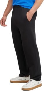 Hanes Mens EcoSmart Best Sweatpants, Athletic Lounge Pants with Cinched Cuffs, 1 Or 2 Pack - Image 4