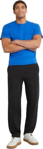 Hanes Mens EcoSmart Best Sweatpants, Athletic Lounge Pants with Cinched Cuffs, 1 Or 2 Pack - Image 6