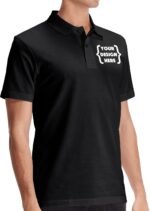 Xiovio Customize® Custom Men's Polo Shirts Golf Jersey Tees | Front·Back Print, Embroidery Personalized with Text & Logo - Image 4