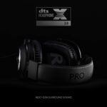 Logitech G Pro X Wired Gaming Headset: Blue VO!CE Detachable Boom Mic, DTS 7.1, 50 mm Drivers, USB/3.5mm Aux, Spare Memory Foam Ear Pads, USB DAC & Bag Included - Black - Image 4