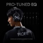 Logitech G Pro X Wired Gaming Headset: Blue VO!CE Detachable Boom Mic, DTS 7.1, 50 mm Drivers, USB/3.5mm Aux, Spare Memory Foam Ear Pads, USB DAC & Bag Included - Black - Image 9