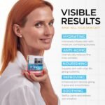 Retinol Cream for Face with Hyaluronic Acid, Day-Night Anti-Aging Moisturizer for Women, Men, Collagen Cream for Face Reduces Wrinkles, Dryness, 1.85 Oz - Image 4