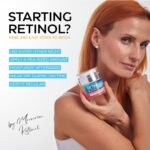 Retinol Cream for Face with Hyaluronic Acid, Day-Night Anti-Aging Moisturizer for Women, Men, Collagen Cream for Face Reduces Wrinkles, Dryness, 1.85 Oz - Image 6
