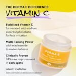 DERMA-E Vitamin C Intense Night Cream – Brightening and Hydrating Facial Skin Renewing Cream – Anti-Aging Overnight Facial Moisturizer, 2 oz - Image 7