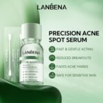 LANBENA Precision Acne Spot Serum, Acne Drying Lotion, Overnight Acne Treatment For Face, Dry Out Pimples, Blemishes, Zits And Clean Pores, 0.42 Fl Oz - Image 3