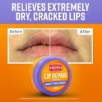 O'Keeffe's Lip Repair Night Treatment Lip Balm for Dry, Cracked Lips - 0.25 Ounce Jar (1 Pack) - Moisturizer Extremely Cracked, Dry Lips - Image 3