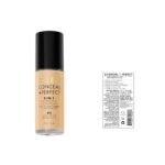 Milani Conceal + Perfect Liquid Foundation - Light Beige, 1 Fl. Oz. Cruelty-Free, Water-Resistant, Oil-Free, Medium-To-Full Coverage, Satin Matte Finish - Image 3