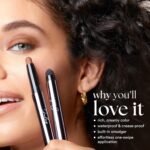 Julep Eyeshadow 101 Cream-to-Powder Waterproof Shadow Stick – Bronze Shimmer – Long-Lasting, Crease-Proof, Luminous Honey Brown Shimmer Eyeshadow with Built-in Smudger - Image 5