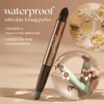 Julep Eyeshadow 101 Cream-to-Powder Waterproof Shadow Stick – Bronze Shimmer – Long-Lasting, Crease-Proof, Luminous Honey Brown Shimmer Eyeshadow with Built-in Smudger - Image 7