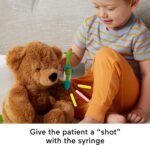 Fisher-Price Preschool Pretend Play Medical Kit 7-Piece Doctor Bag Dress Up Toys for Kids Ages 3+ Years - Image 6